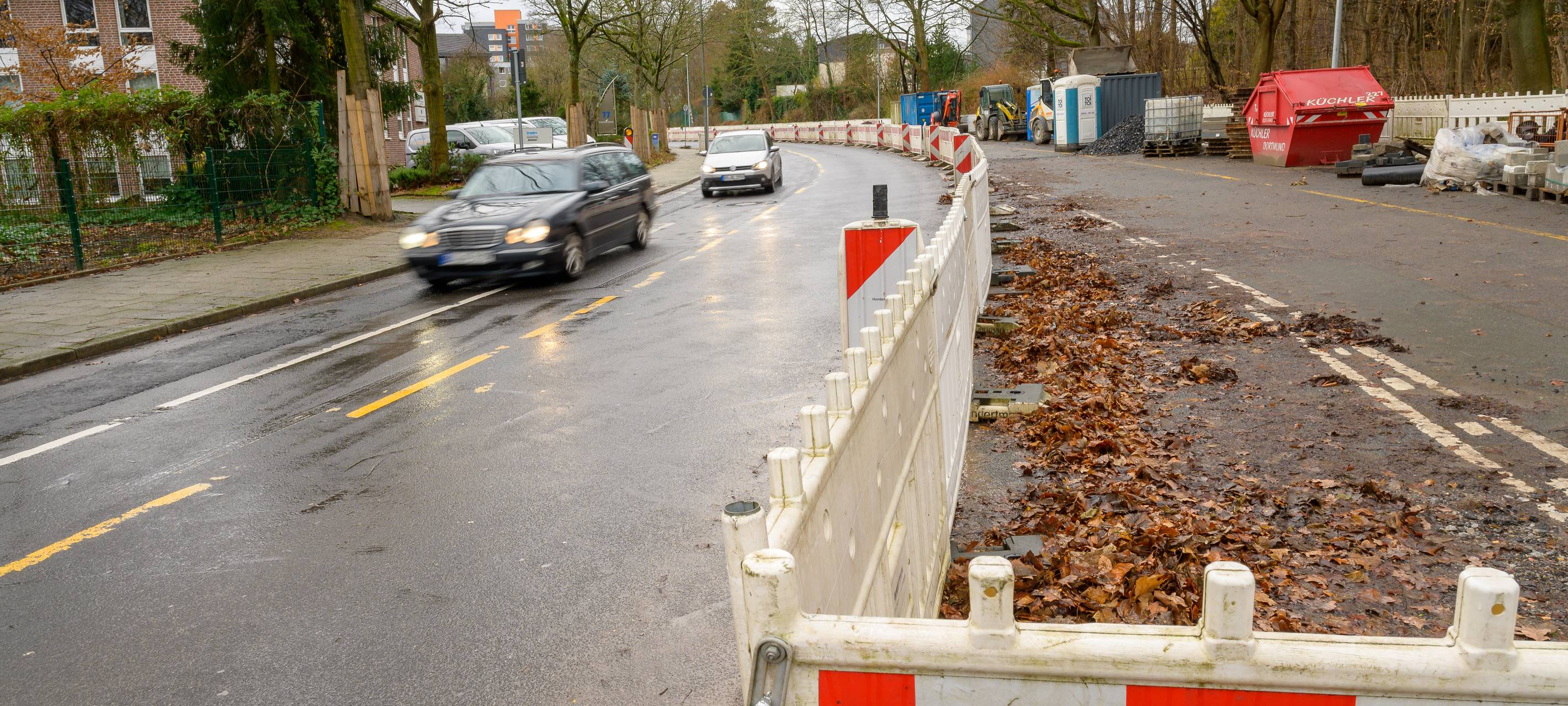 Markstraße in Bochum wieder frei