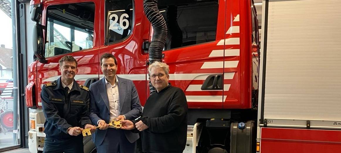 Neugebaute Feuer- und Rettungswache in Bochum