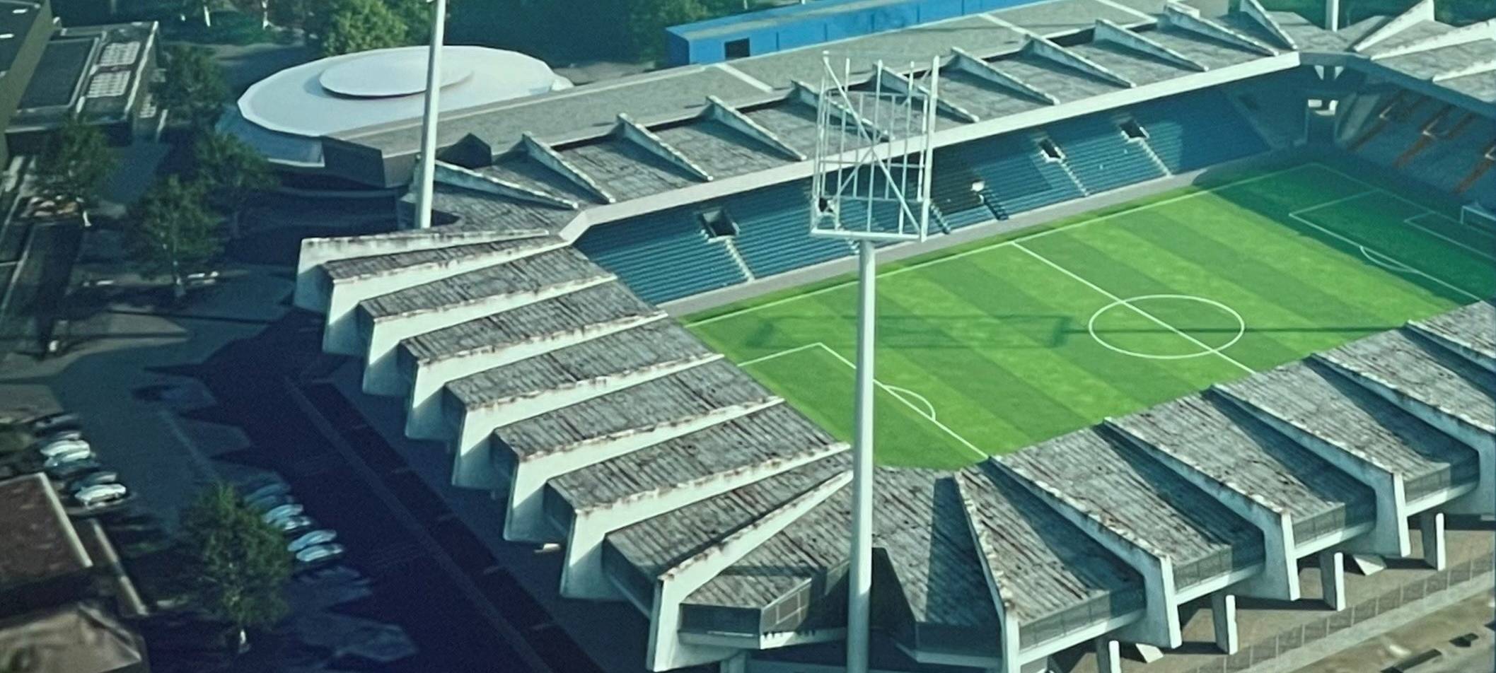 Aus dem RuhrCongress: Der VfL Bochum präsentiert die ersten Ideen zum Umbau des Ruhrstadions.