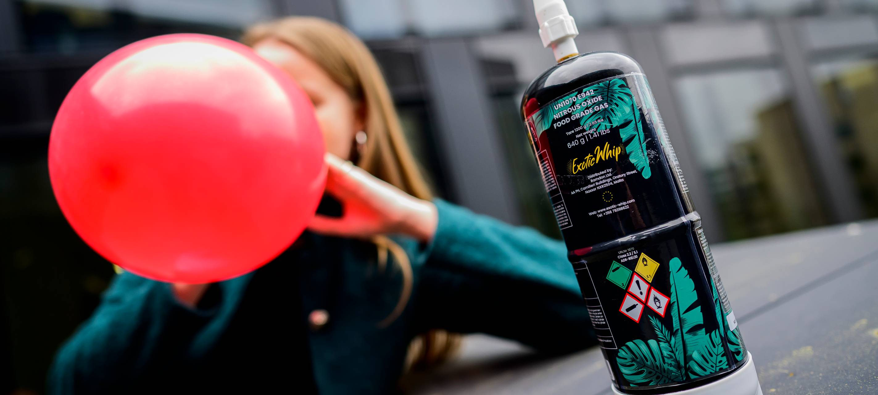 Lachgas auch in Bochum ein Problem