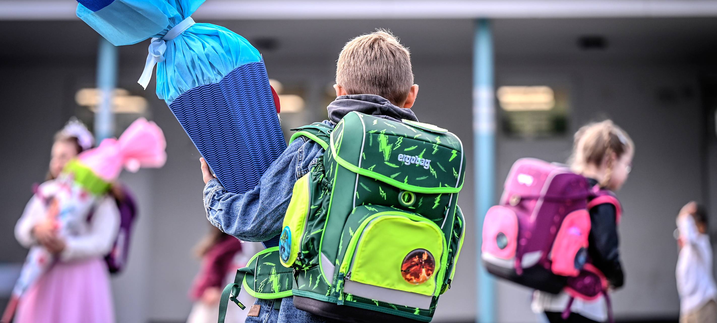 Aktion der Tafel für Erstklässler