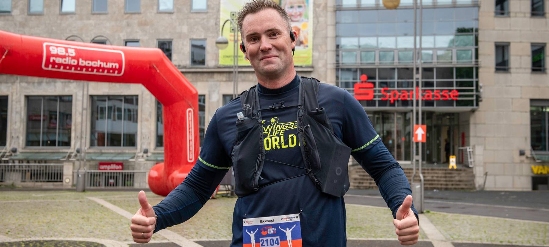Bochum Urban Run: Gute Laune trotz Regen