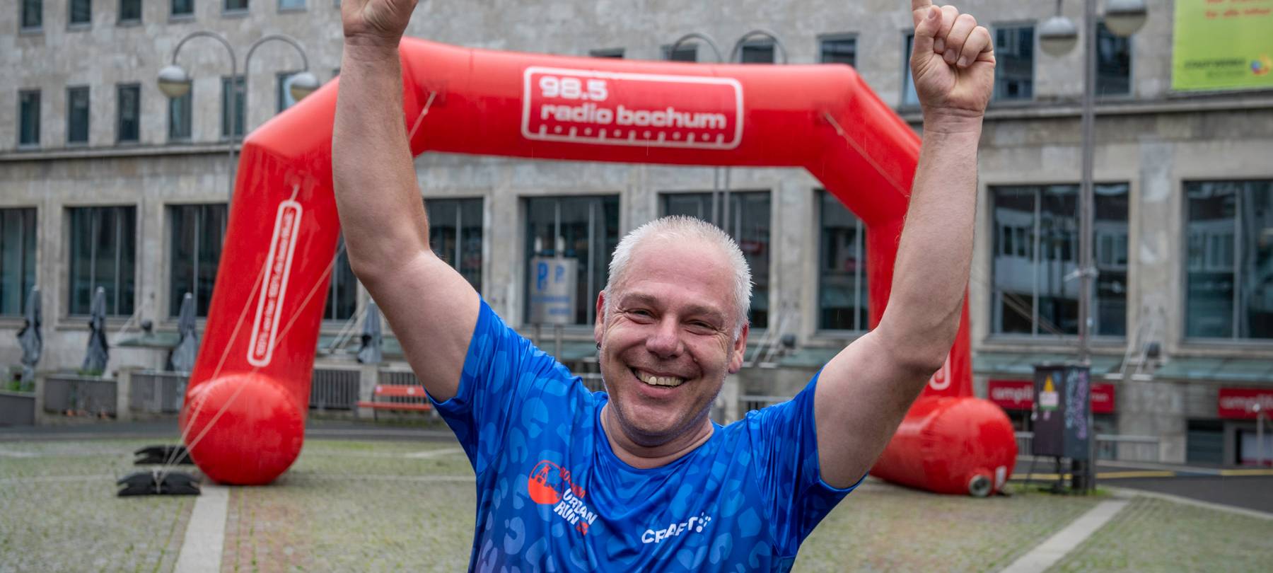 Bochum Urban Run: Gute Laune trotz Regen