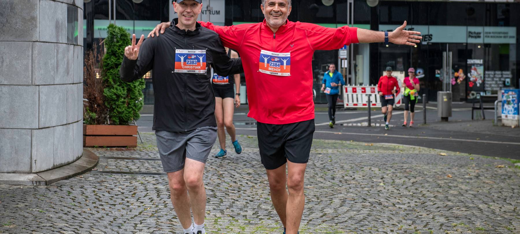 Bochum Urban Run: Gute Laune trotz Regen