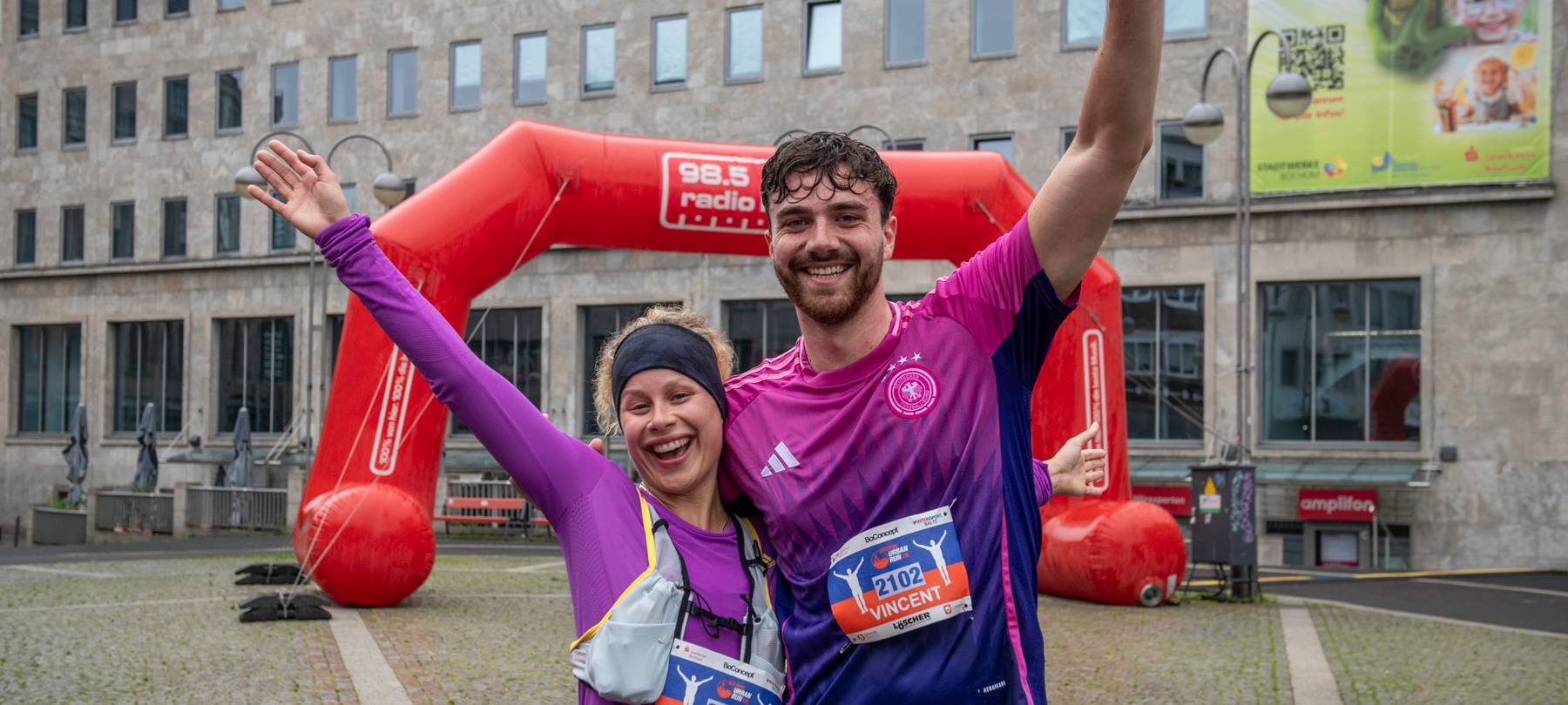 Bochum Urban Run: Gute Laune trotz Regen