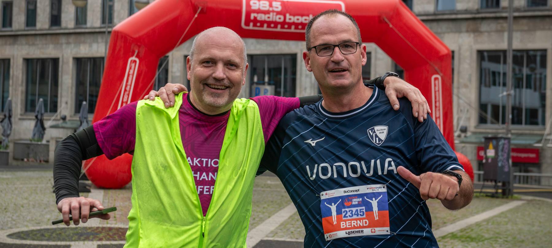 Bochum Urban Run: Gute Laune trotz Regen