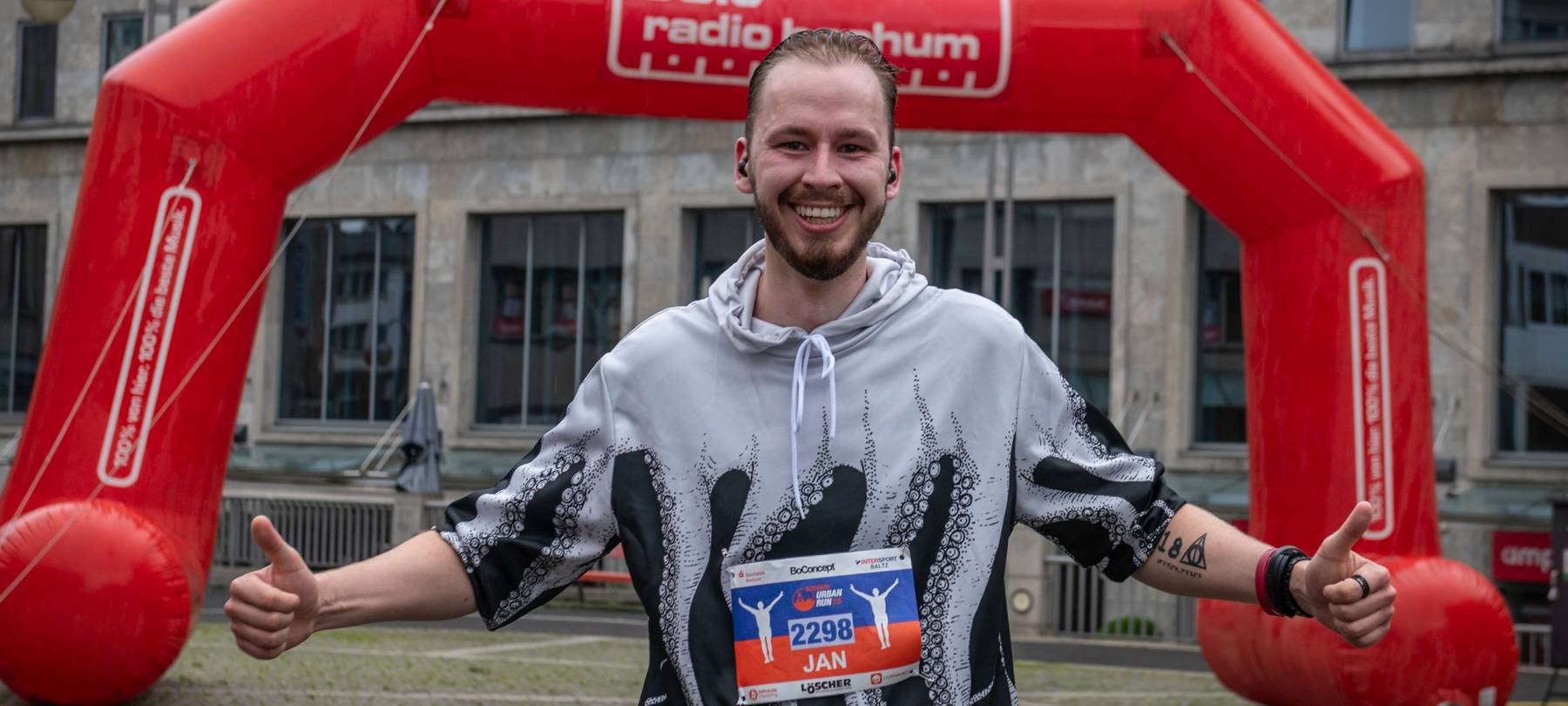 Bochum Urban Run: Gute Laune trotz Regen