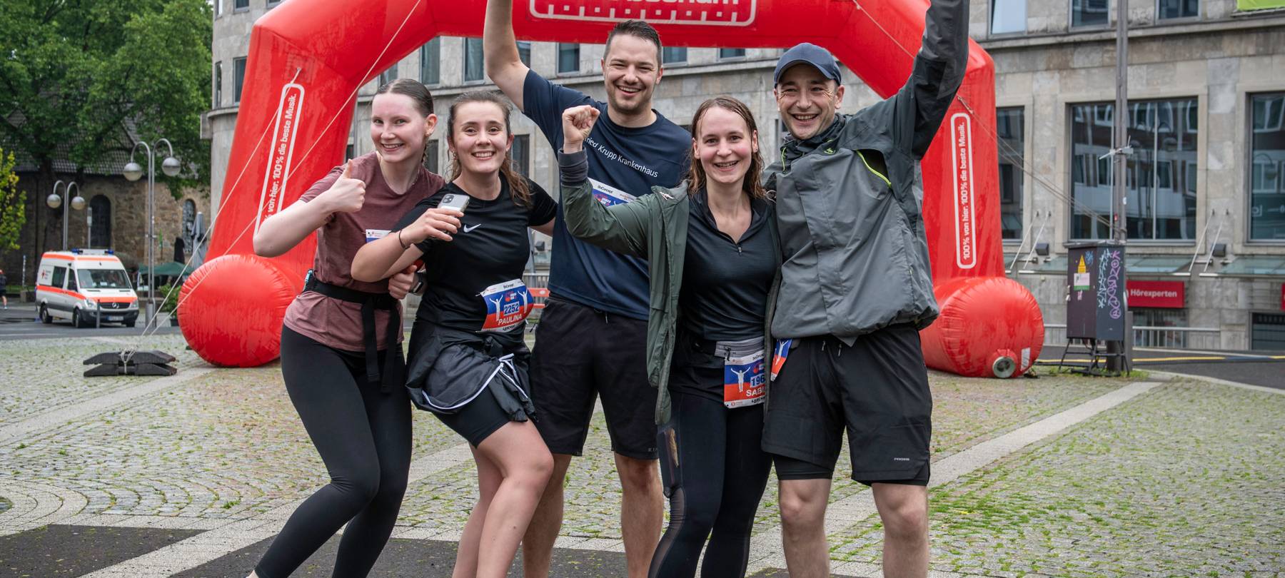 Bochum Urban Run: Gute Laune trotz Regen