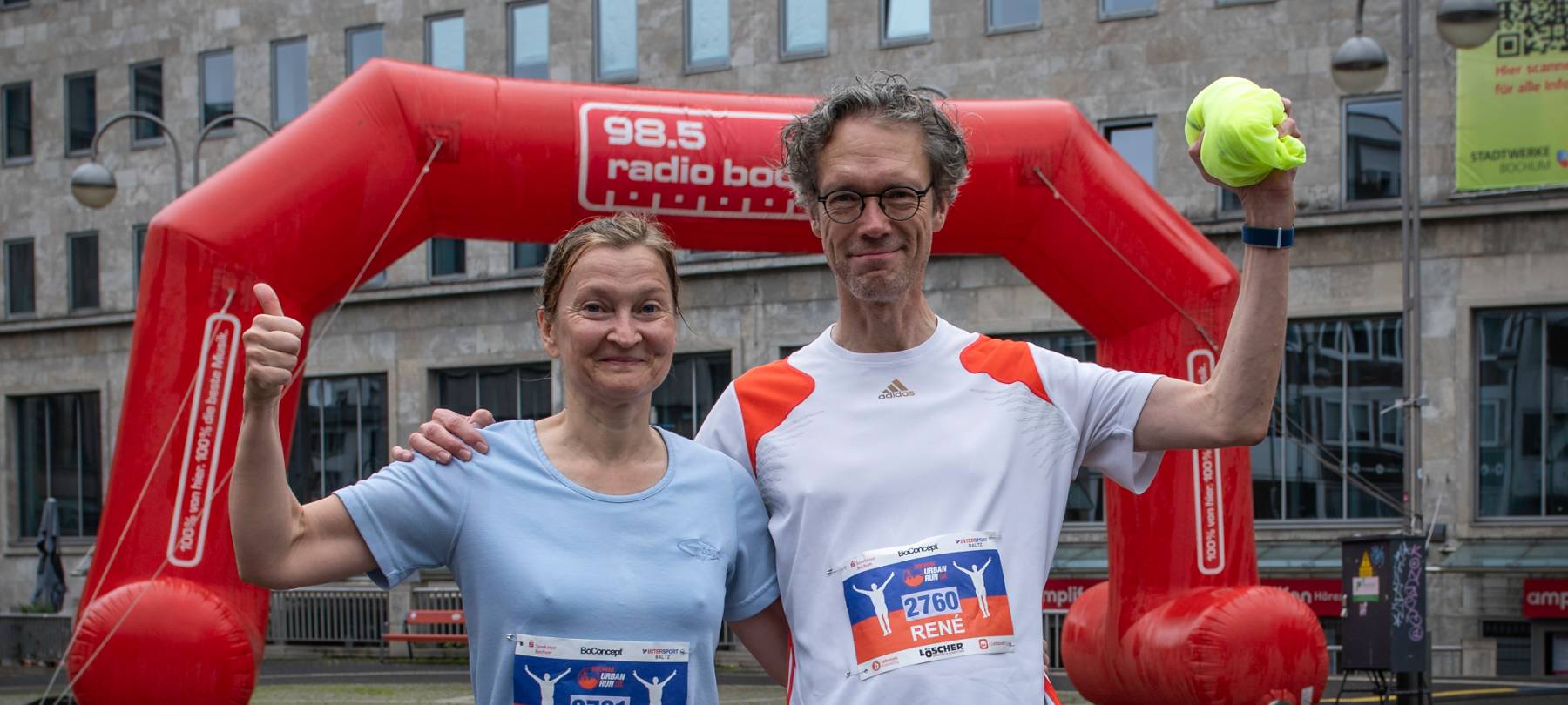 Bochum Urban Run: Gute Laune trotz Regen