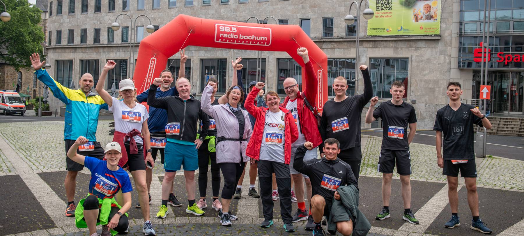 Bochum Urban Run: Gute Laune trotz Regen
