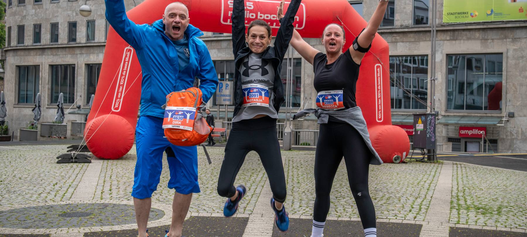 Bochum Urban Run: Gute Laune trotz Regen