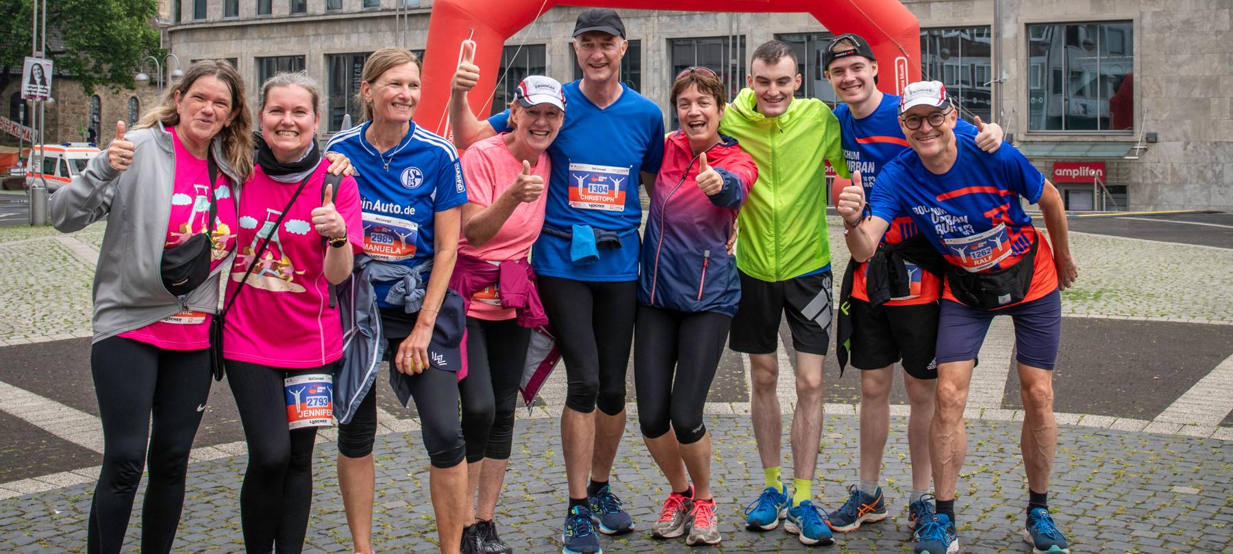 Bochum Urban Run: Gute Laune trotz Regen