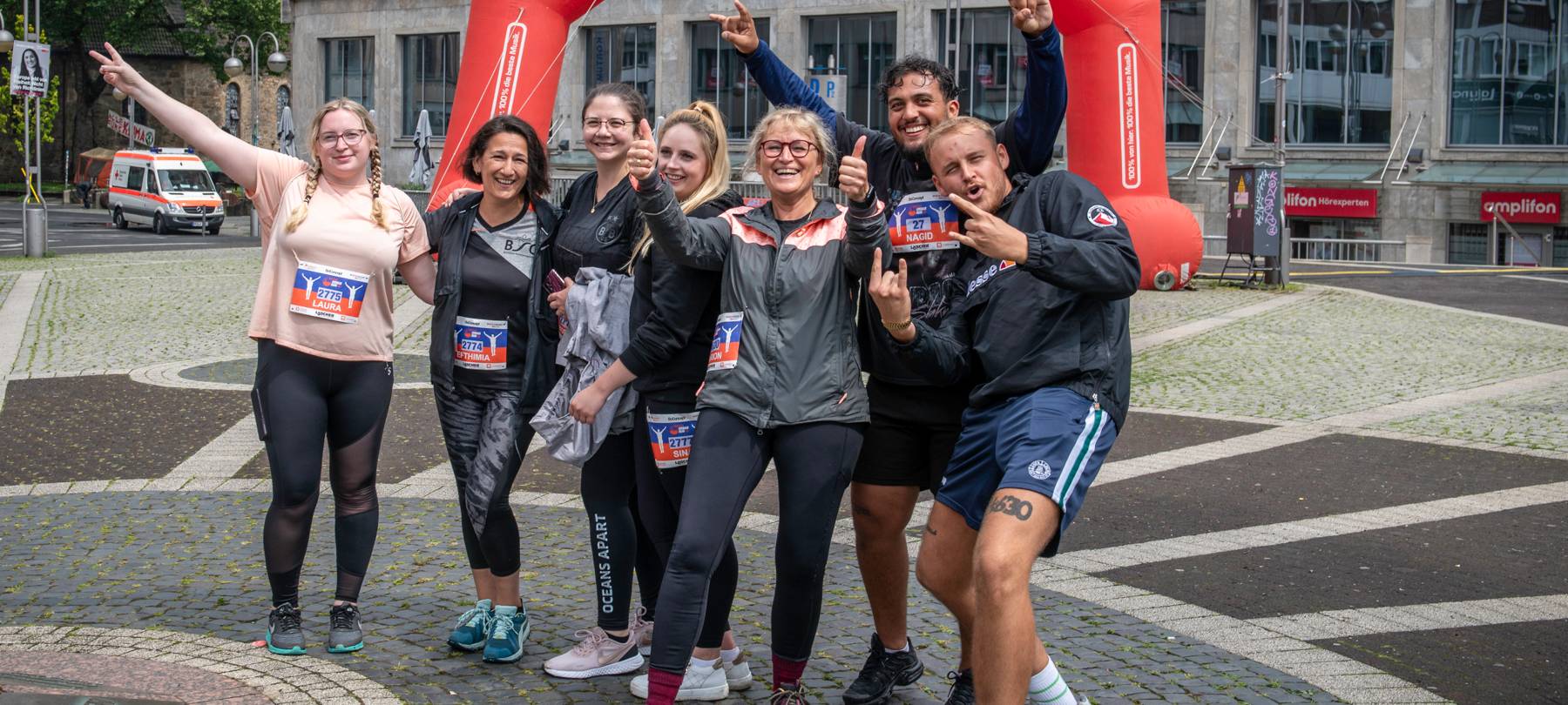 Bochum Urban Run: Gute Laune trotz Regen