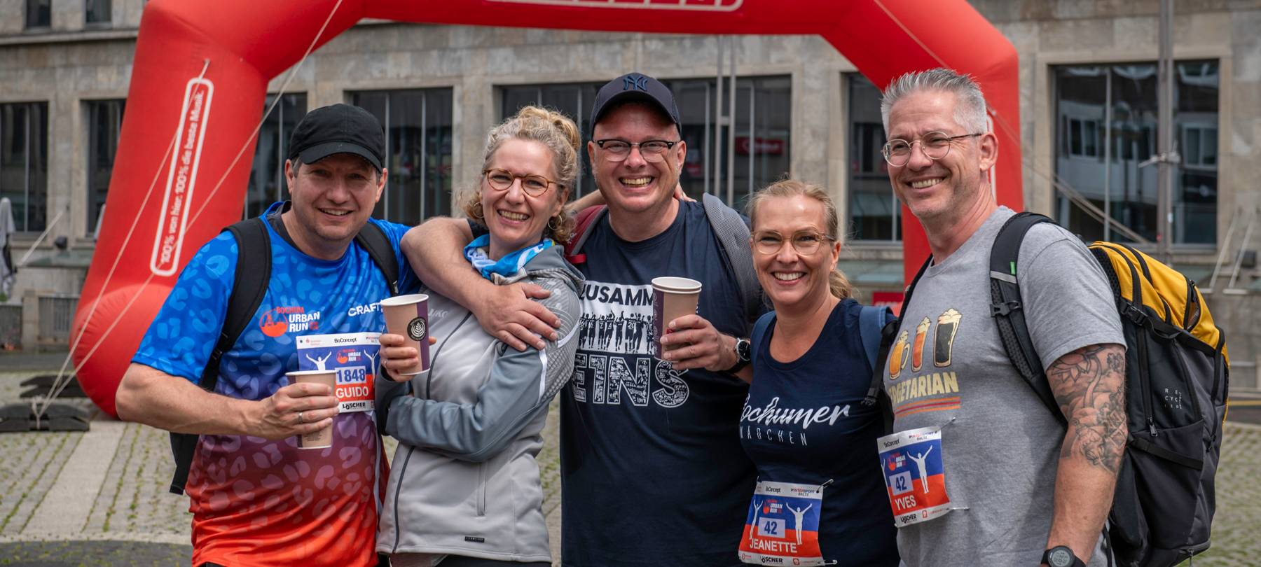 Bochum Urban Run: Gute Laune trotz Regen