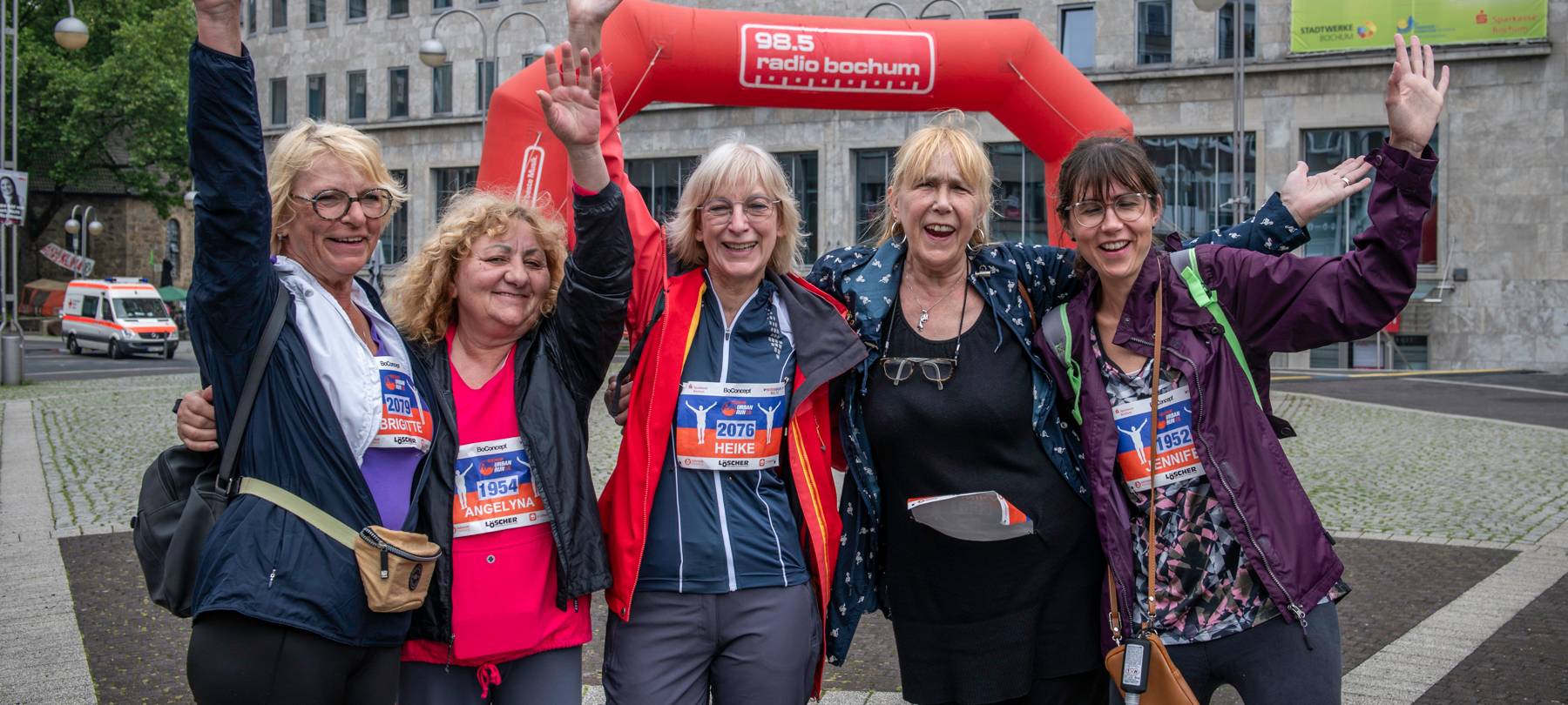 Bochum Urban Run: Gute Laune trotz Regen