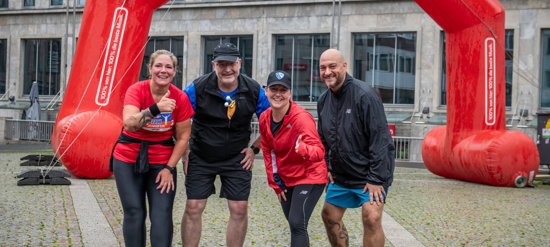 Bochum Urban Run: Gute Laune trotz Regen