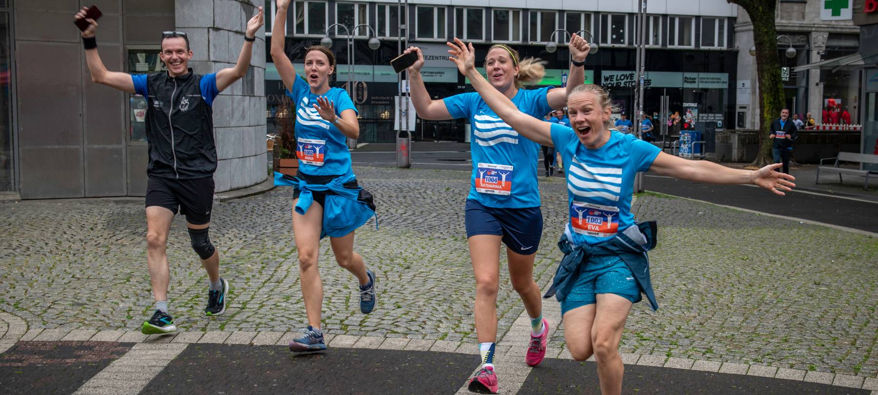 Bochum Urban Run: Gute Laune trotz Regen