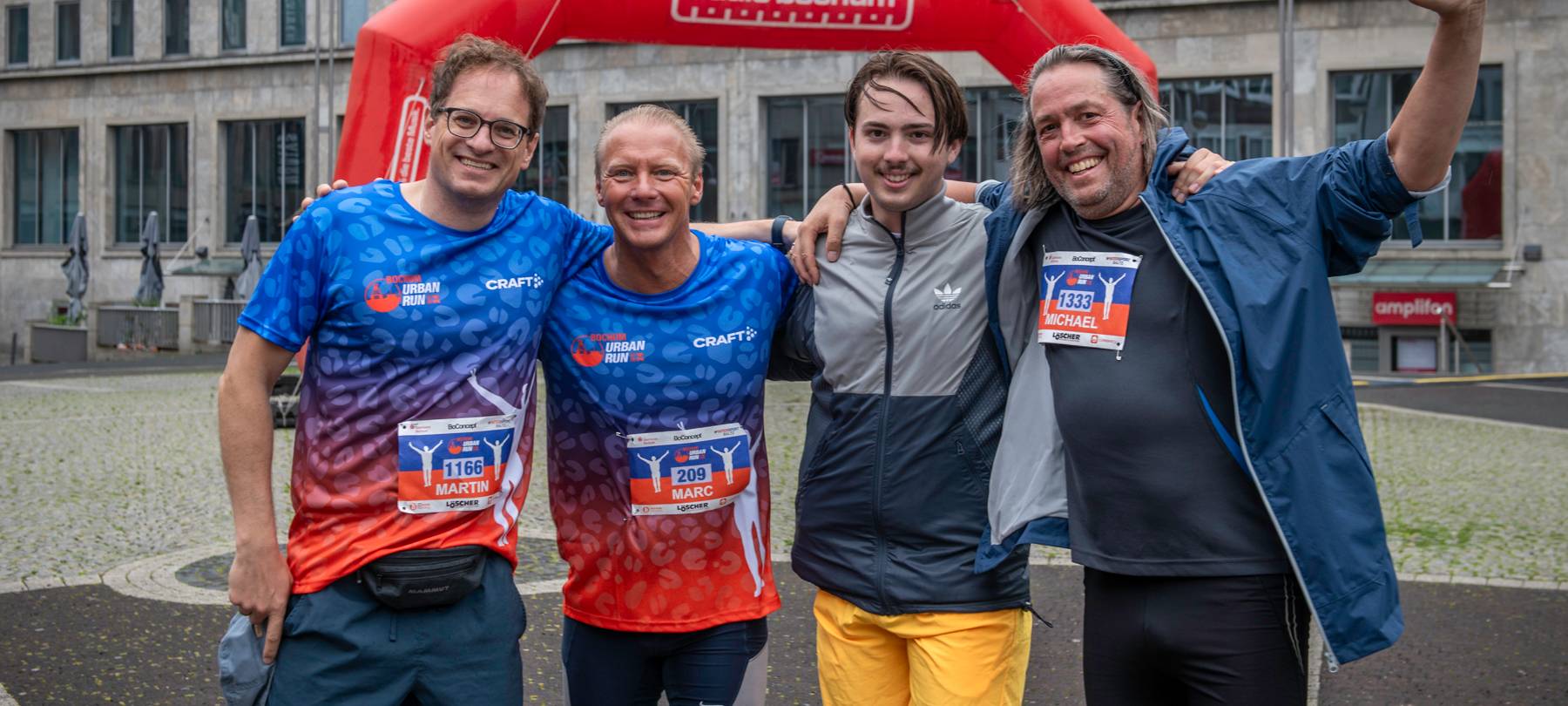 Bochum Urban Run: Gute Laune trotz Regen