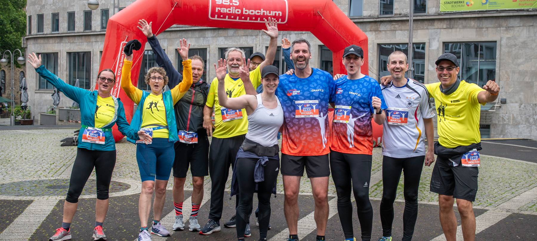 Bochum Urban Run: Gute Laune trotz Regen