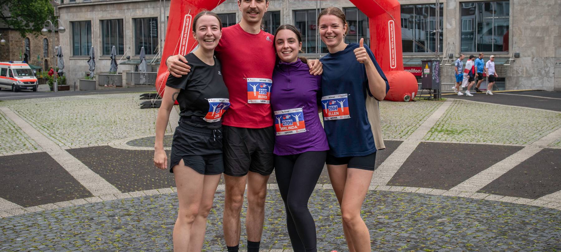 Bochum Urban Run: Gute Laune trotz Regen