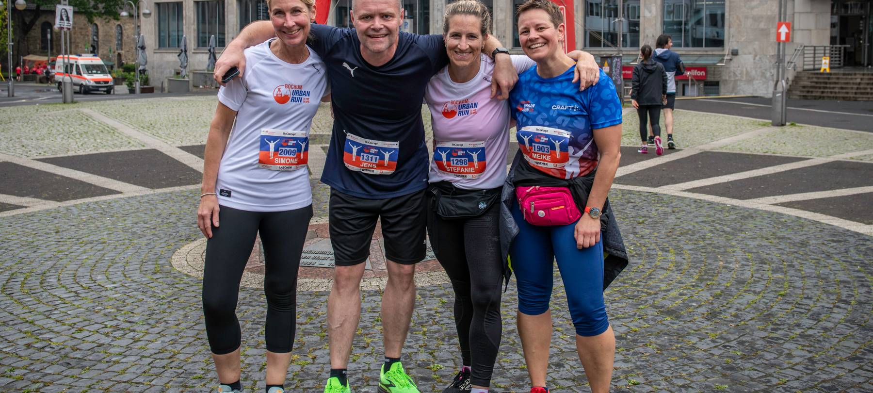 Bochum Urban Run: Gute Laune trotz Regen