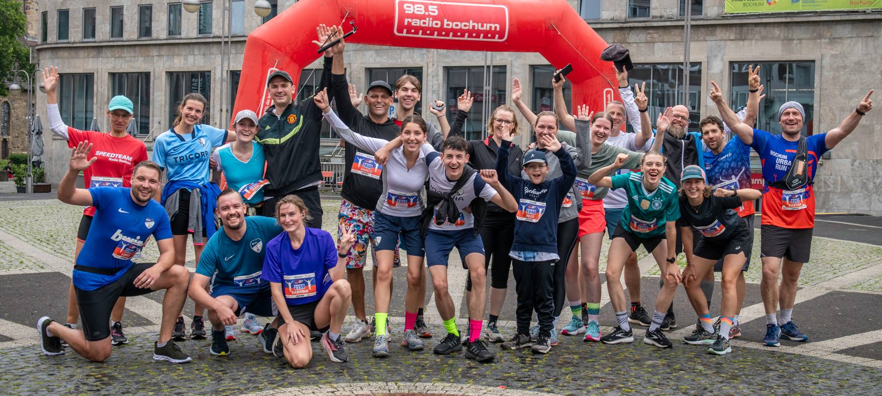 Bochum Urban Run: Gute Laune trotz Regen