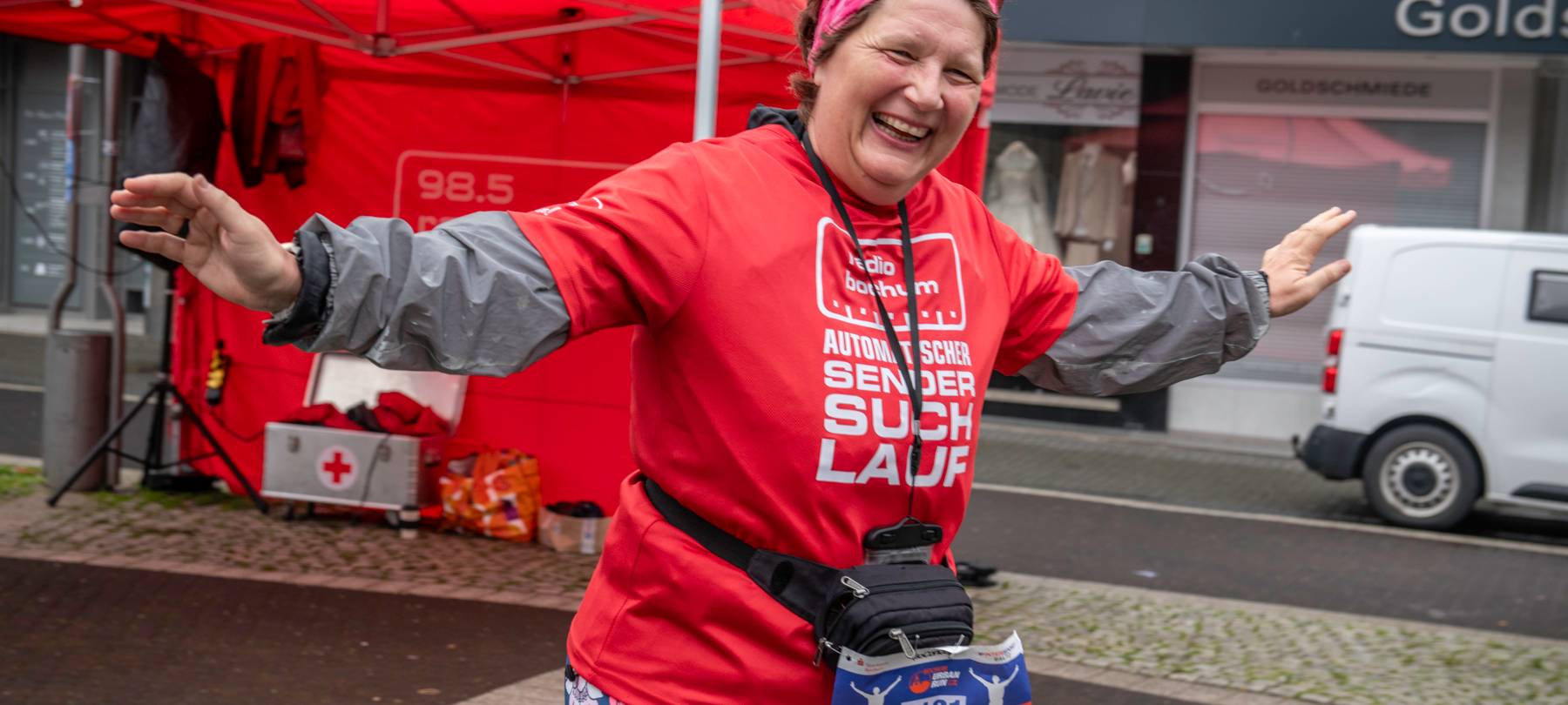 Bochum Urban Run: Gute Laune trotz Regen