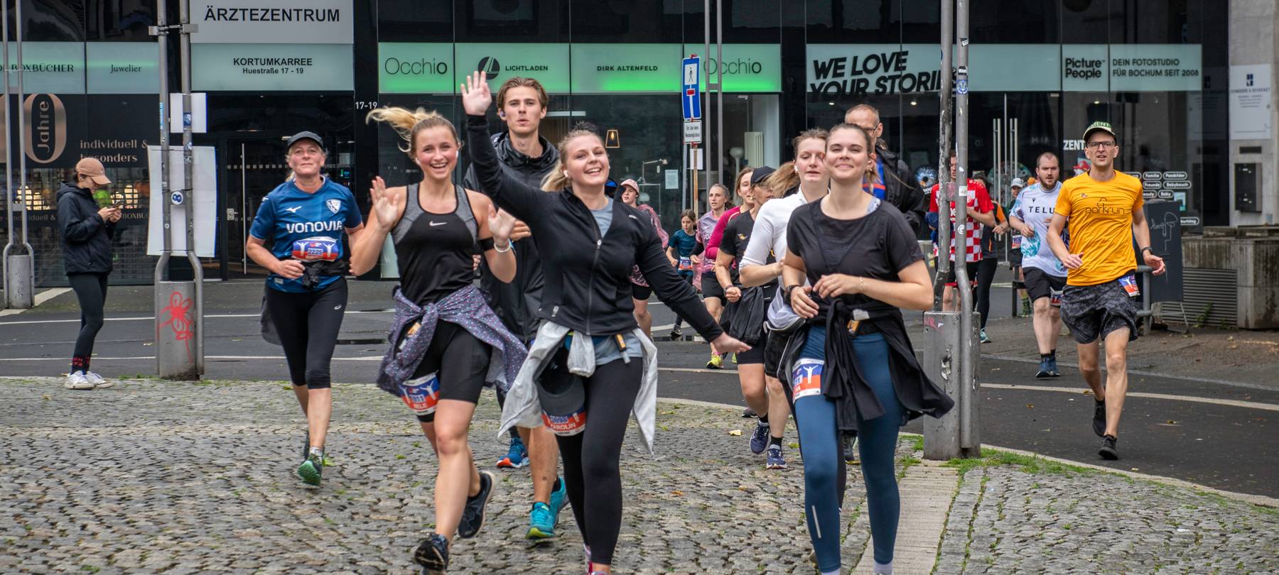 Bochum Urban Run: Gute Laune trotz Regen