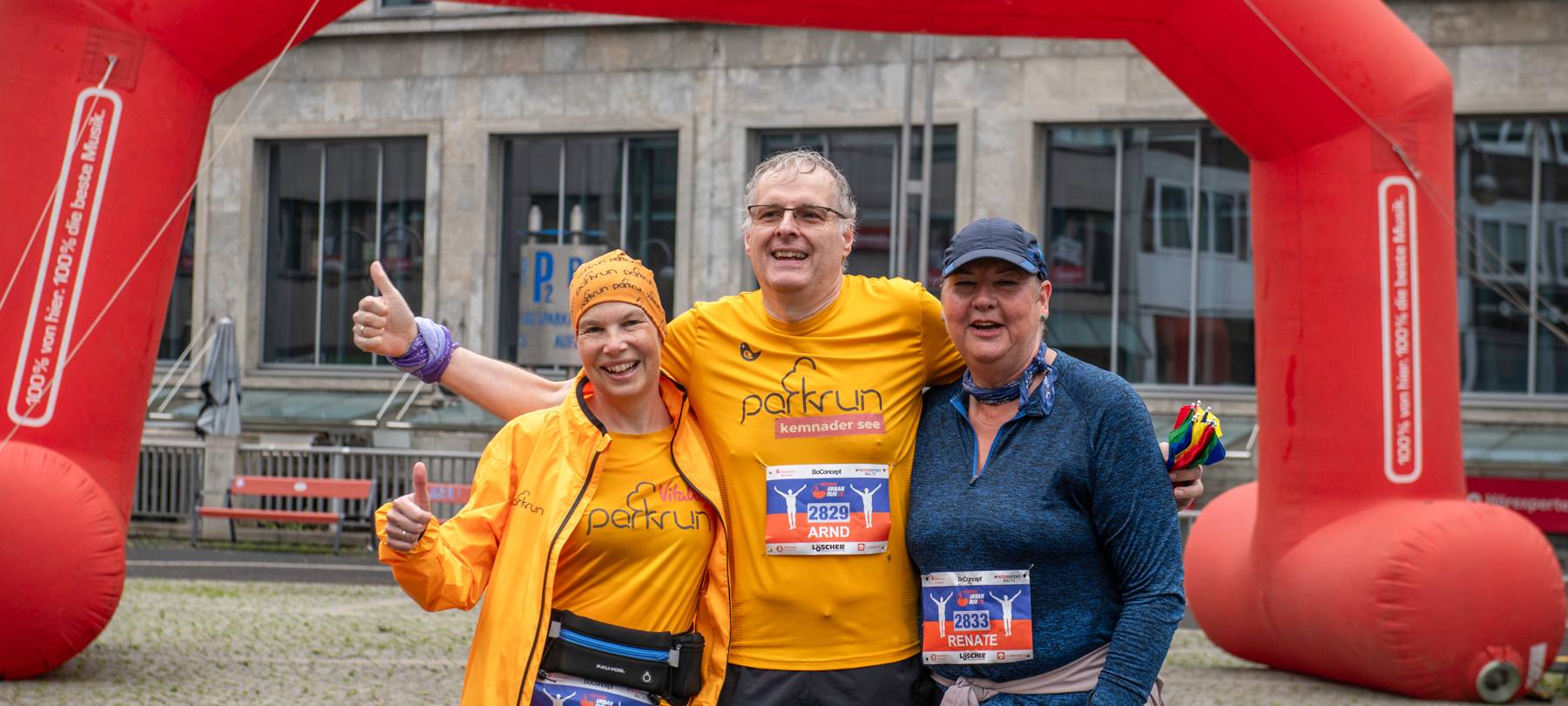 Bochum Urban Run: Gute Laune trotz Regen