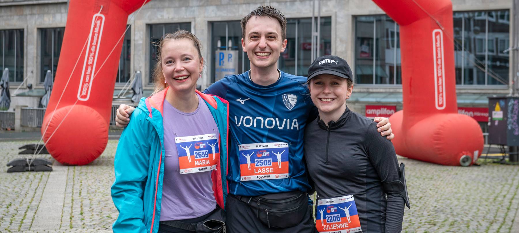 Bochum Urban Run: Gute Laune trotz Regen