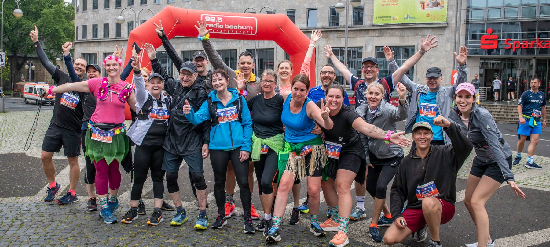 Bochum Urban Run: Gute Laune trotz Regen