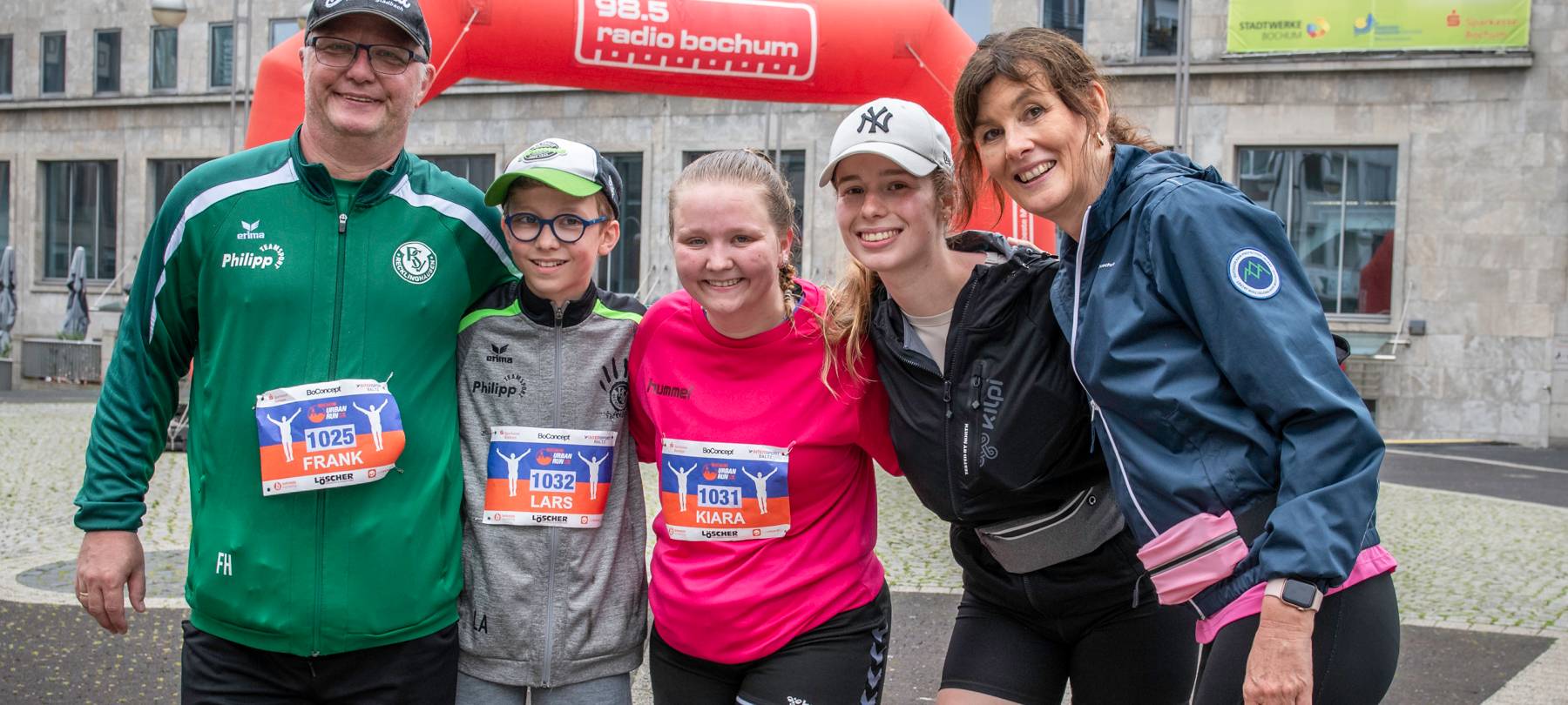 Bochum Urban Run: Gute Laune trotz Regen