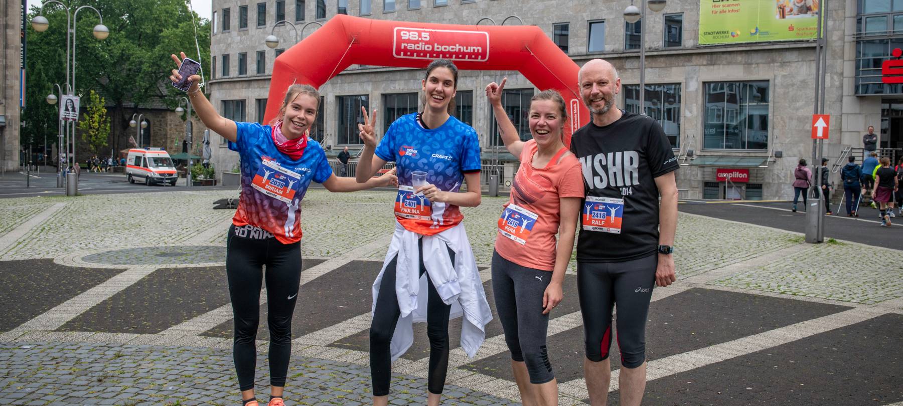 Bochum Urban Run: Gute Laune trotz Regen