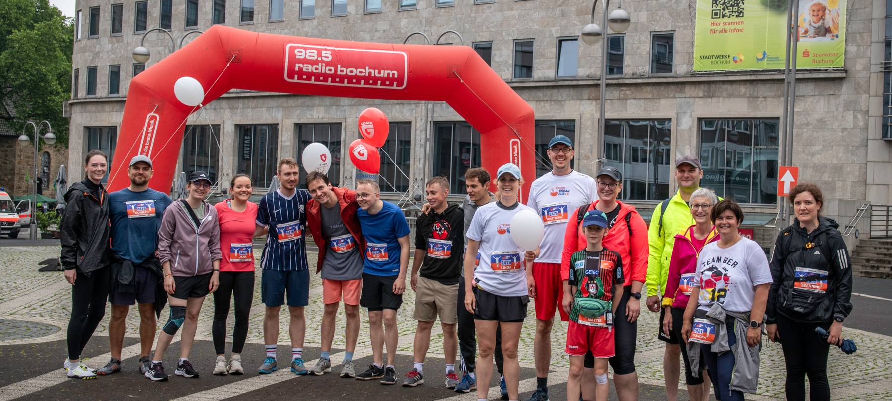 Bochum Urban Run: Gute Laune trotz Regen