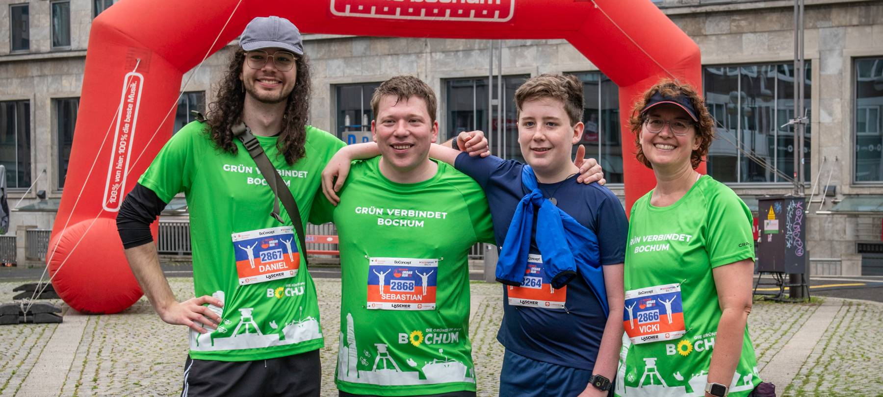 Bochum Urban Run: Gute Laune trotz Regen
