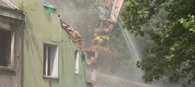 Bochum: Abriss an der Kohlenstraße gestartet