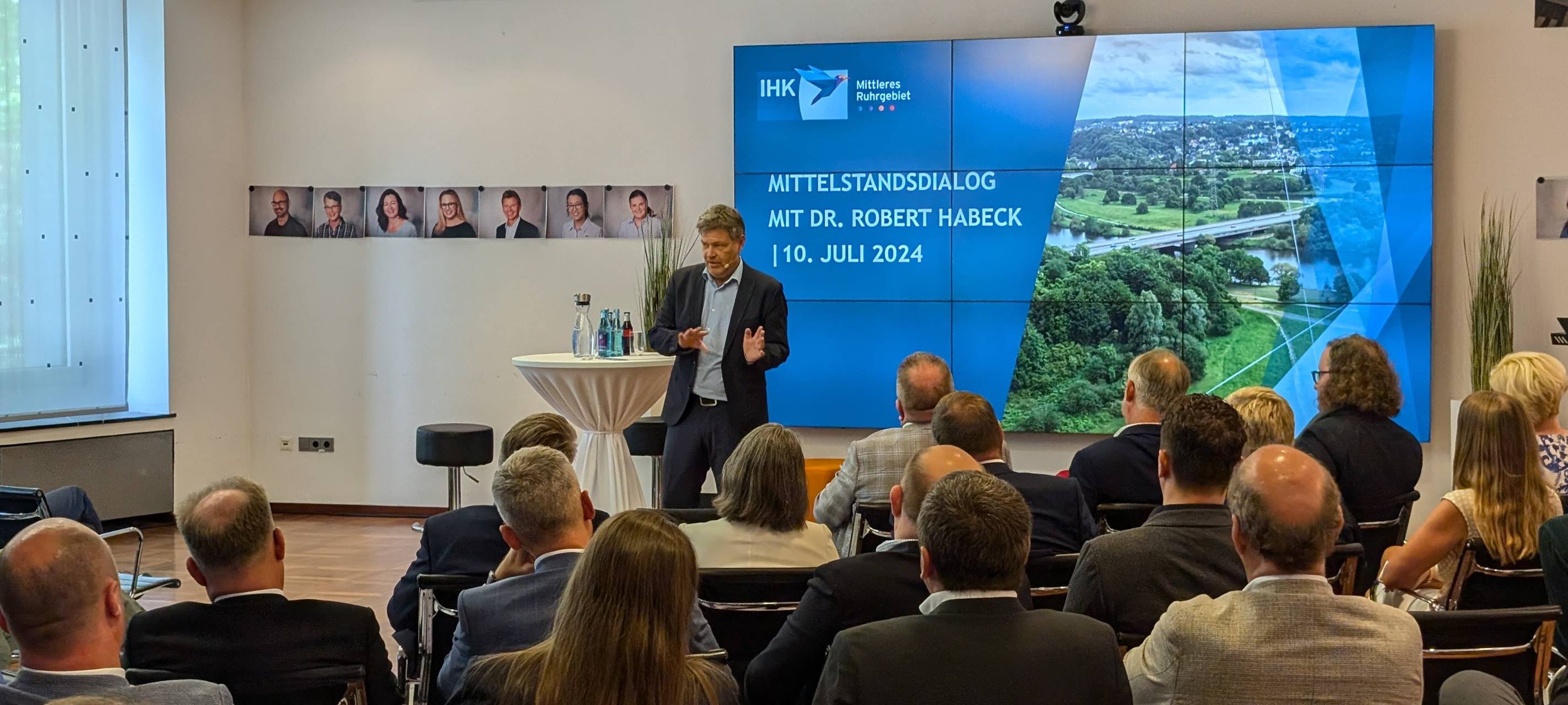 Robert Habeck zu Besuch in Bochum