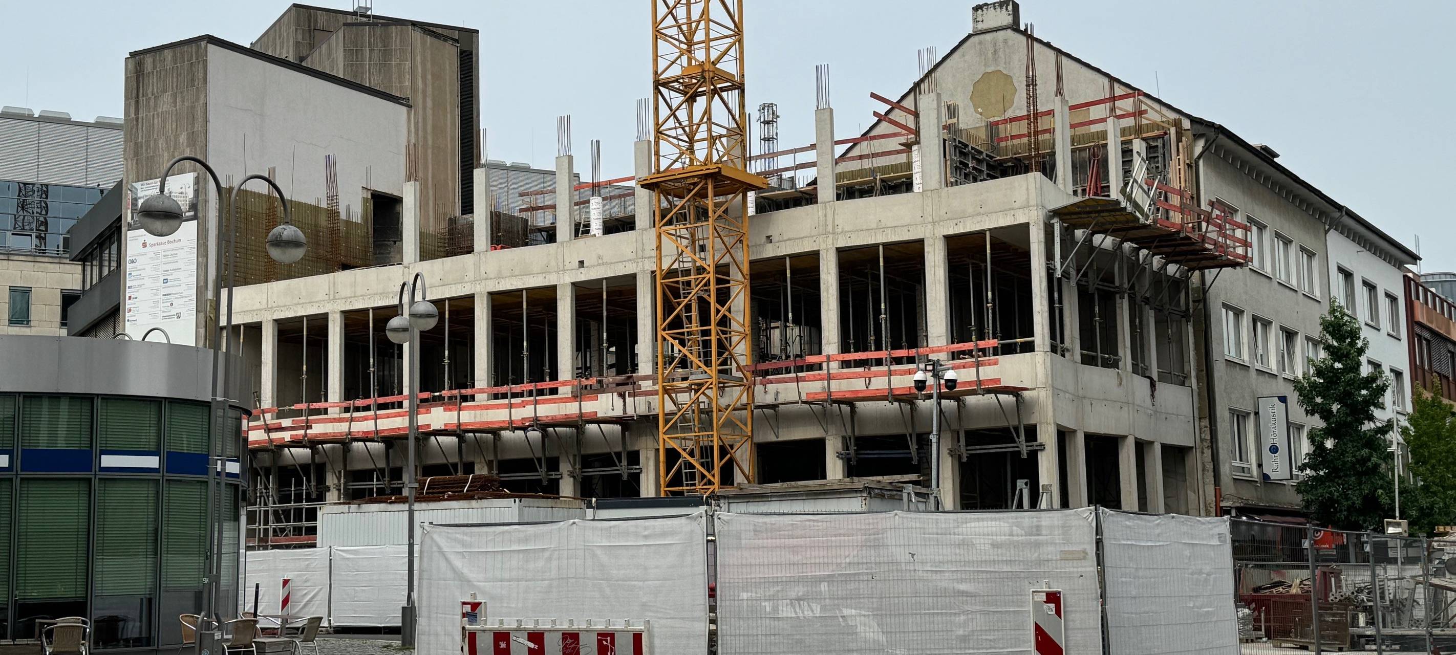 Sparkassen-Neubau in Bochum erst 2025 fertig