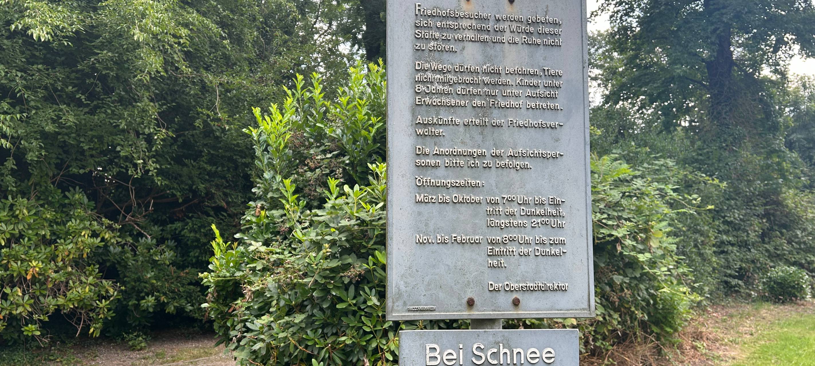 Petition gegen das Hundeverbot auf Friedhöfen in Bochum