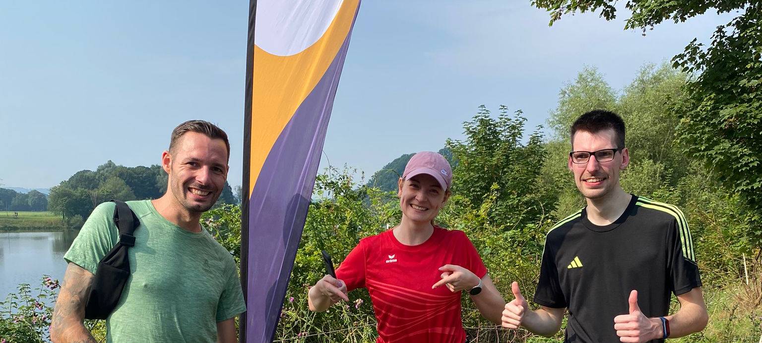 Das erste mal Parkrun für Nina, Lucas und Nico