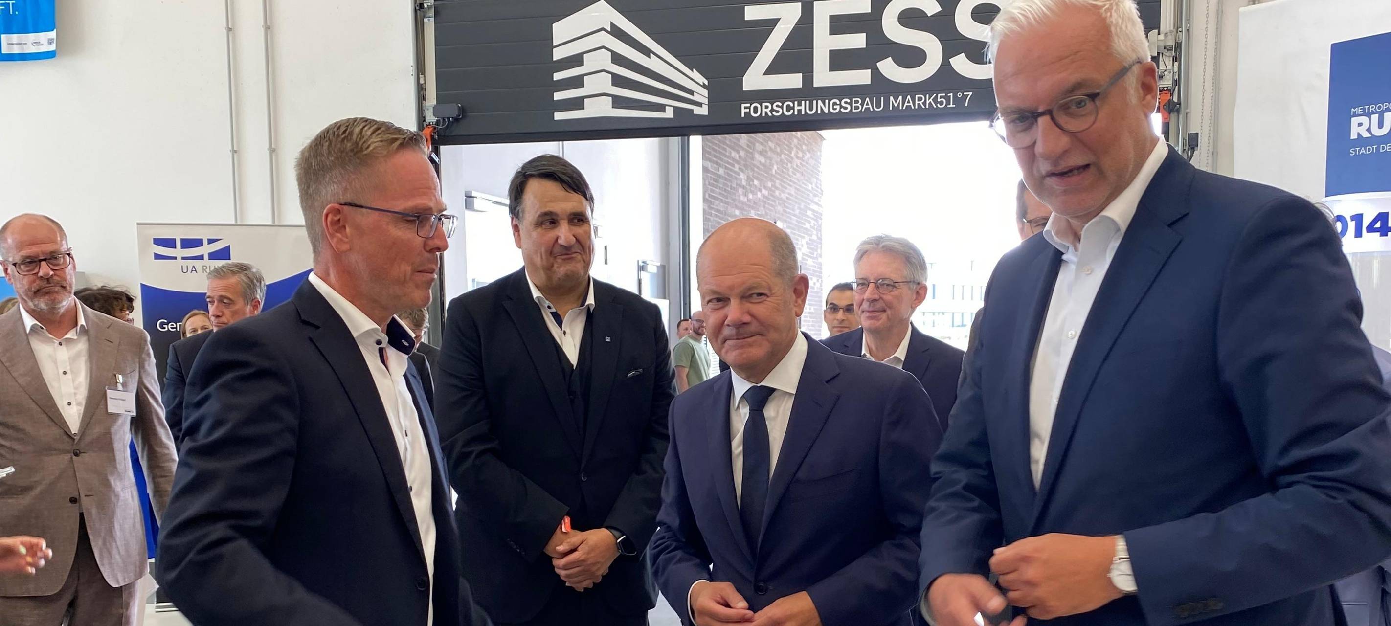 Bundeskanzler Olaf Scholz in Bochum