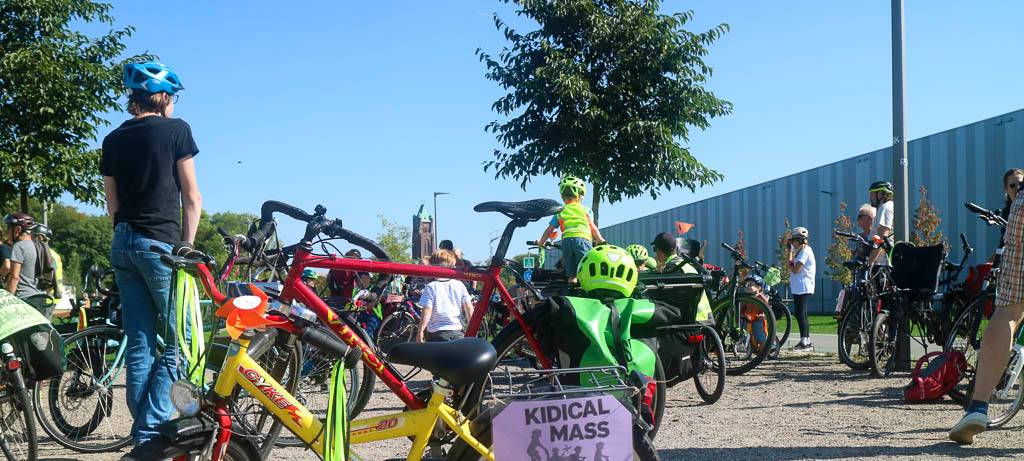 Fahrraddemo in Bochum