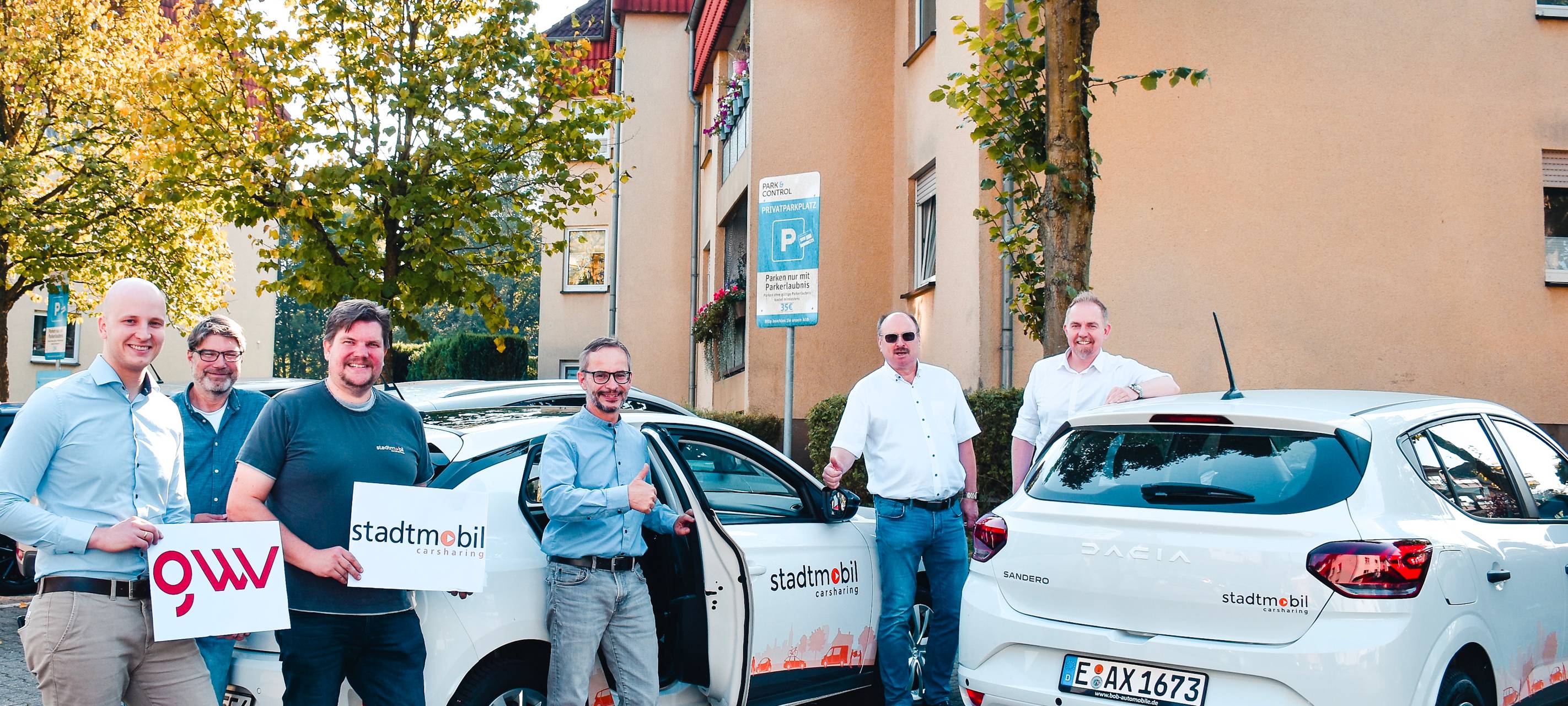 Neue CarSharing-Station in Bochum-Dahlhausen