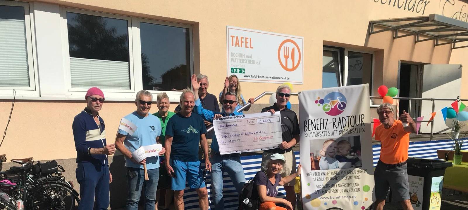 2.000 Euro für die Bochumer Tafel am Weltkindertag