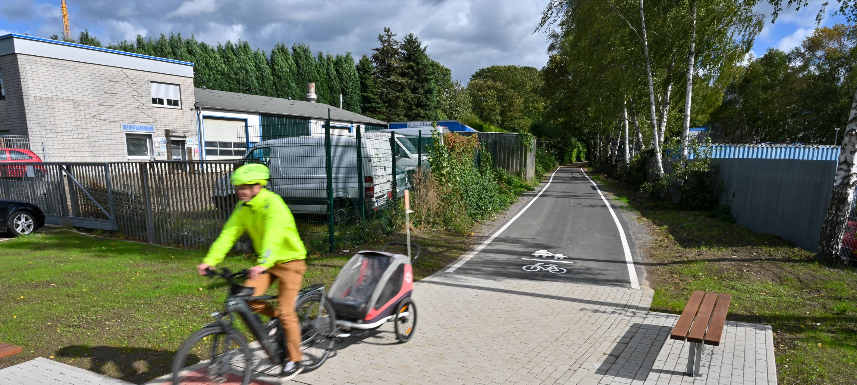 Radweg durch Bochumer Stadtgebiet ist fertig gebaut
