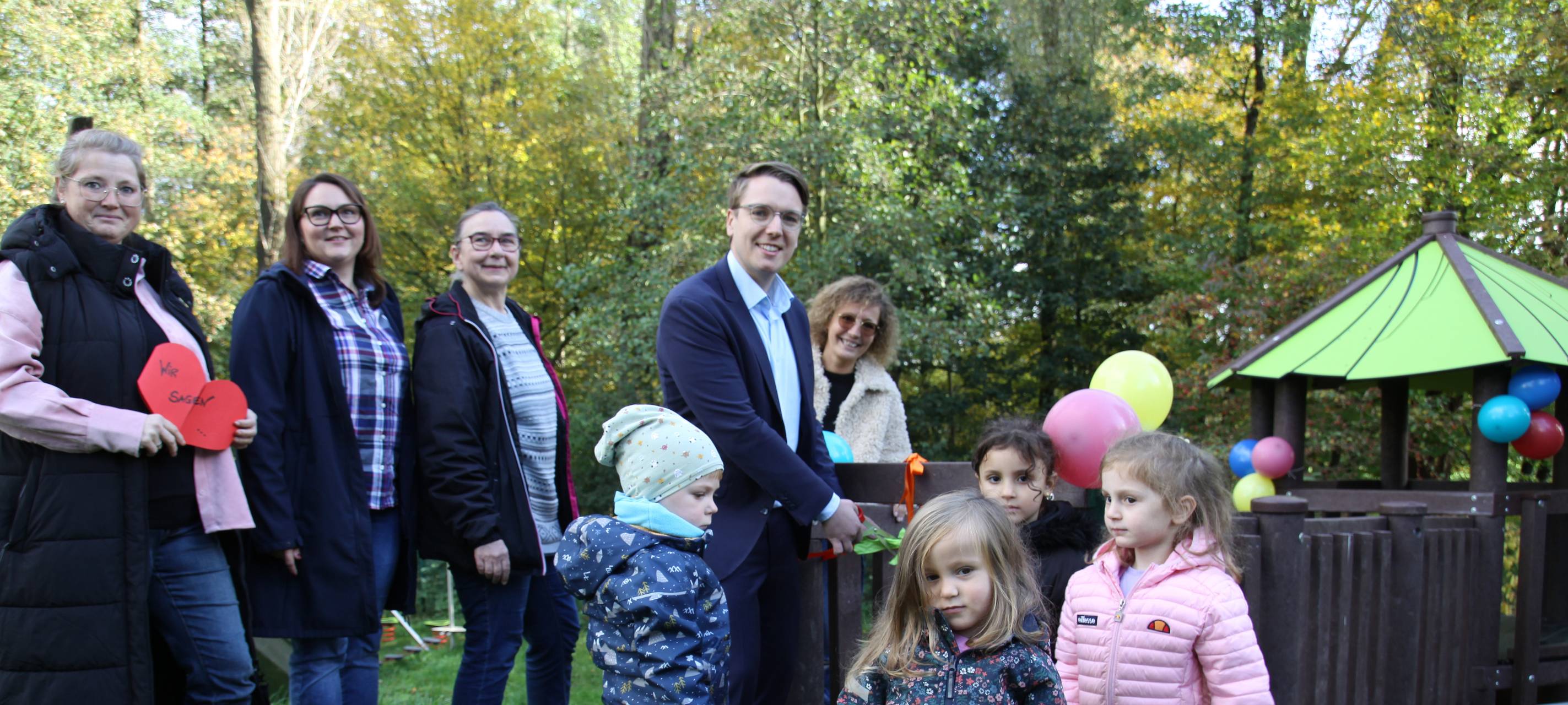 Traum erfüllt: Neuer Kletterturm für 90 Kita-Kinder