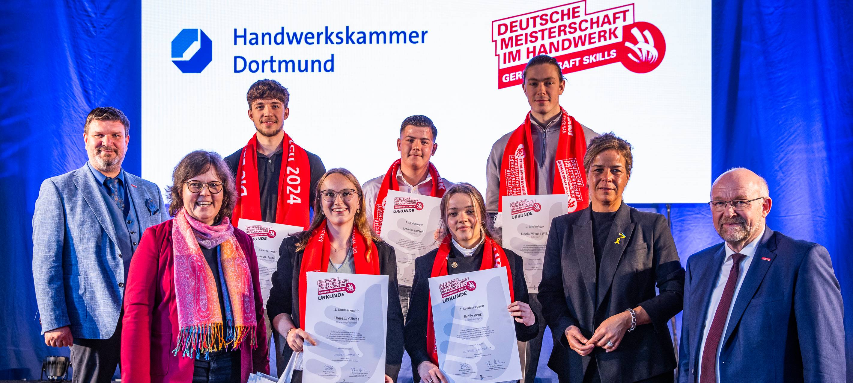 Zwei Handwerker aus Bochum ausgezeichnet