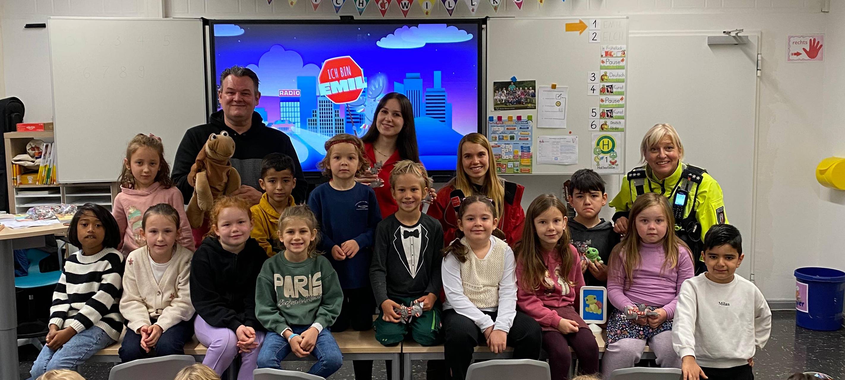 Mit Emil sicher zur Schule! Für mehr Sicherheit auf Bochums Schulwegen