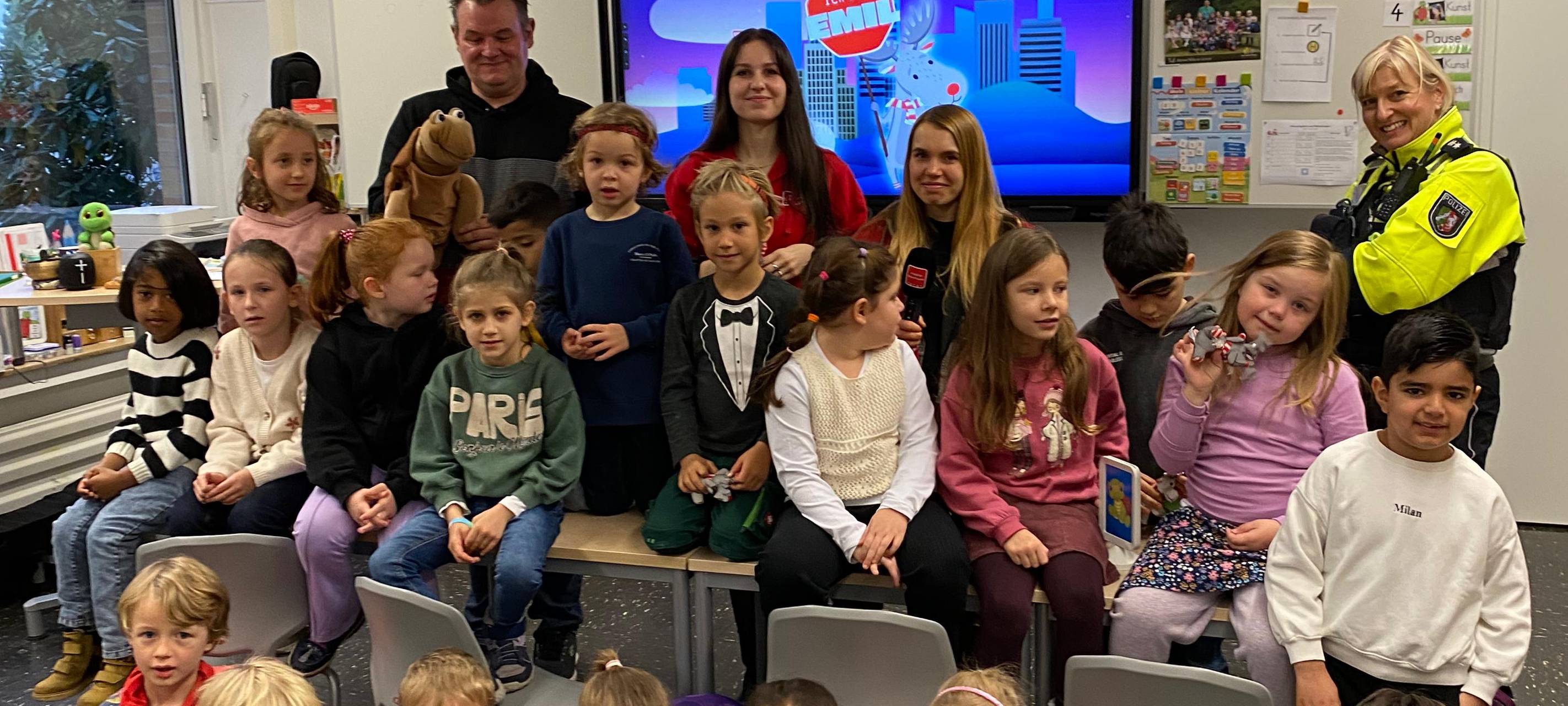 Mit Emil sicher zur Schule! Für mehr Sicherheit auf Bochums Schulwegen