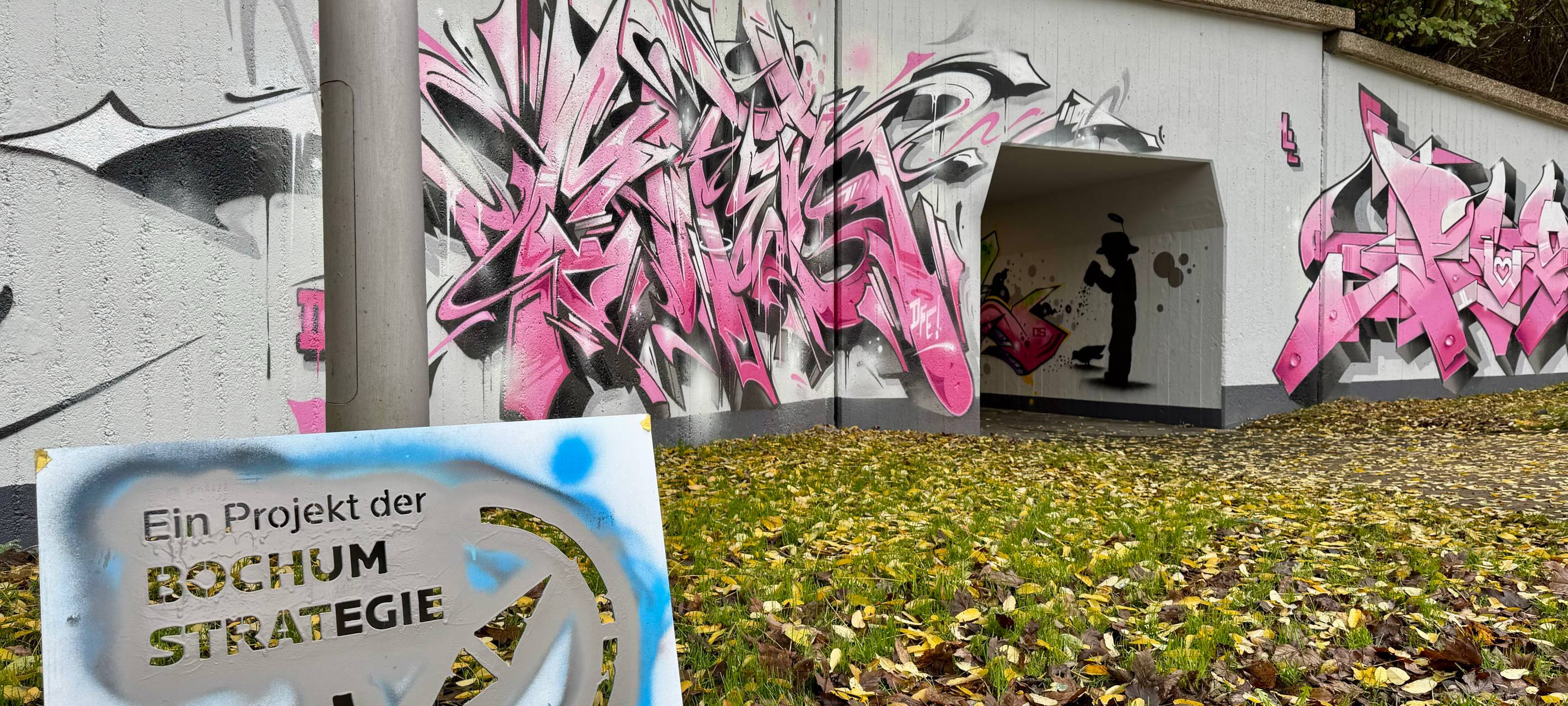 Graffitikunst in Bochum-Langendreer